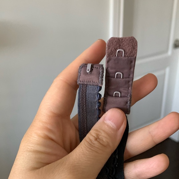 Aritzia TALULA purple grey Lace Bralette M - Picture 5 of 5